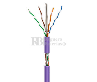 Cable para datos UTP Cat.6 libre de Halgenos LSZH, 305m
