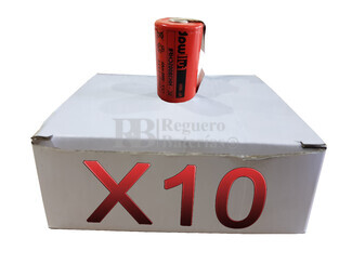 Caja de 10 Bateras SubC 1.2 Voltios 3.800 mah con lengetas 