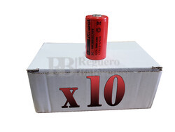 Caja de 10 Bateras SubC 1.2 Voltios 3.800 mah sin lengetas