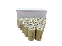 Caja de 20 Baterías SubC 1.2 Voltios 1.900 mah sin lengüetas
