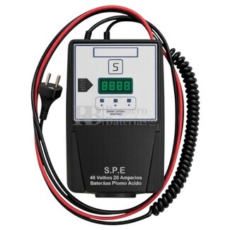 Cargador 48 Voltios 20 Amperios bater�as con mantenimiento S.P.E CBHF2 48-20