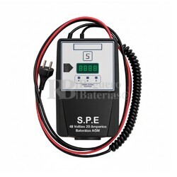 Cargador 48 Voltios 20 Amperios para 4 bateras frontales TFS250-12 250A