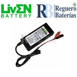 Cargador bateras Litio 12 Voltios 2 Amperios LifePO4