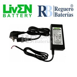 Cargador bateras 12 Voltios 4 Amperios Litio LifePO4