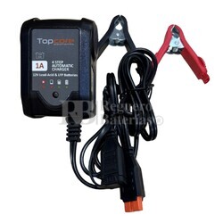 Cargador bateras Litio LiFePO4 12 Voltios 1 Amperio Topcore 1