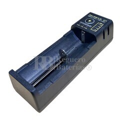 Cargador baterías Litio, Ni-Mh, Ni-Cd 18650,14500,21700