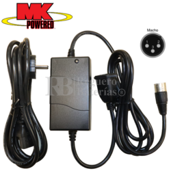 Cargador baterías MK LS24/2 24 Voltios 2 Amperios