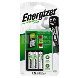 Cargador Energizer Recharge Maxi para pilas AA y AAA NiMH CHVCM4