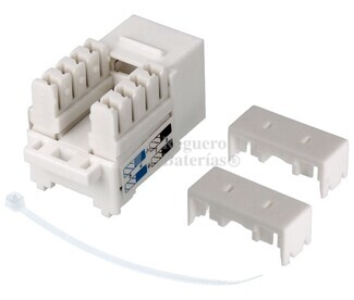  Conec.Keystone RJ45 Cat.6 UTP hembra tool-less IDC 110 90