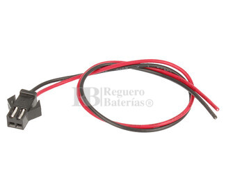Conector areo hembra 2 Pines paso 2.5mm