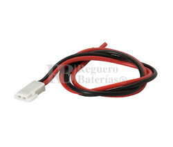 Conector aéreo hembra 2 Pines paso 2mm