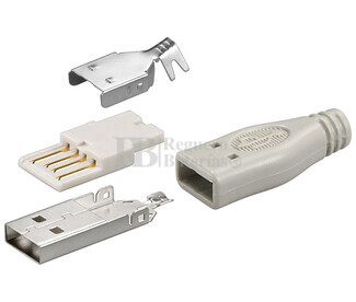 Conector USB-A macho