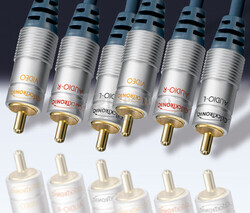  Conexin 3xRCA Macho- 3xRCA Macho Audio/Video DVD-VCR-Hifi 10 metros