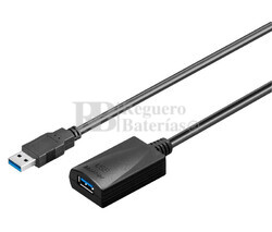 Conexin Activa USB-A 3.0 macho-hembra USB-A 3.0 ,5 metros