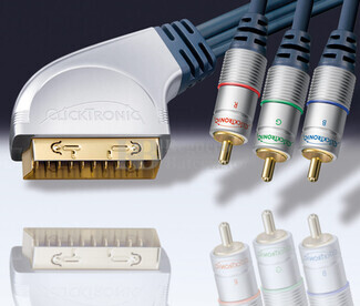 Conexin Clicktronic VCR-DVD-Proyector-DVD 15 metros