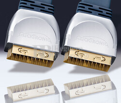 Conexin DVI-D macho con ferrita-DVI-D macho con ferrita 3 metros