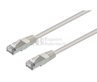 Conexin FTP Cat.5e RJ45 macho - macho, 15.0m Gris