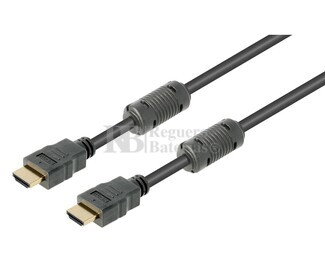Conexin HDMI 2.0b 4K Hi-Speed Ether, M-M con ferritas 2,0m
