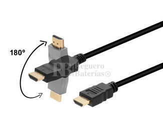  Conexin HDMI 2.0b 4K Hi-Speed macho - macho giro 180 2m