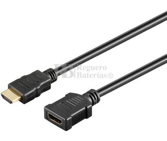 Conexin HDMI 2.0b 4K macho - hembra 1.5m