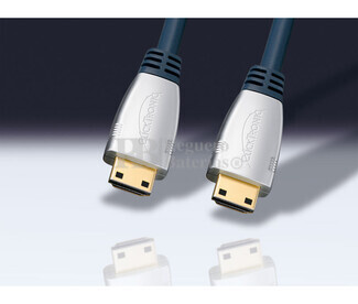Conexin Mini HDMI macho-Mini HDMI macho PC-DVD-Receptor 5 metros