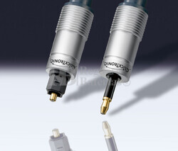 Conexin Toslink macho-Mini jack macho PC-DVD-AMP-TFT-LCD 2 metros