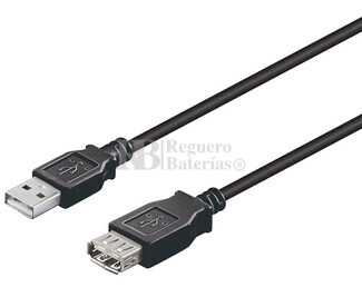 Conexin USB-A 2.0 macho-hembra USB-A 2.0 0.3 metros