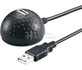 Conexin USB-A 2.0 macho-hembra USB-A 2.0