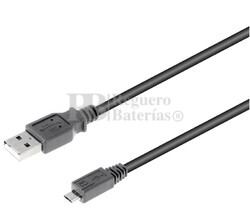 Conexin USB-A 2.0 macho-macho Micro USB