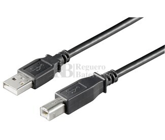  Conexin USB-A 2.0 macho-macho USB-B 2.0, 2.0m