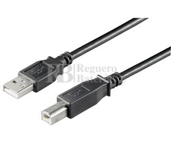 Conexin USB-A 2.0 macho-macho USB-B 2.0, 3.0m