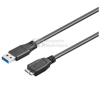  Conexin USB-A 3.0 macho-macho micro USB-B 3.0, 0.5 metros