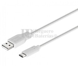  Conexin USB-C macho-macho USB-A 2.0 1,0m