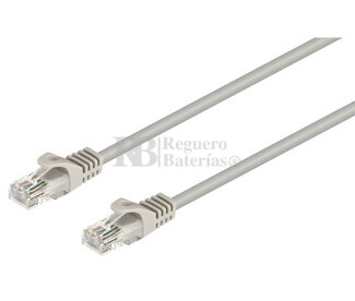 Conexin UTP Cat.5e RJ45 macho - macho, 1.5m Gris