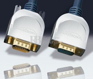  Conexin VGA-SVGA M con ferrita-VGA-SVGA M con ferrita 1 metro
