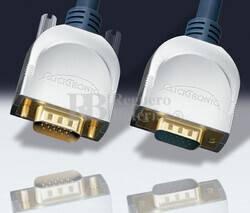 Conexin VGA/SVGA M con ferrita-VGA/SVGA M con ferrita 2.5 metros