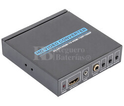 Convertidor de Euroconector a HDMI + audio