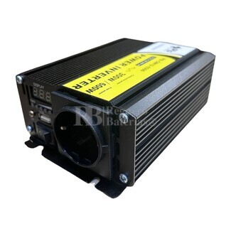 Inversor 12VDC a 220VAC 300 watios - 600 Pico Onda Modificada OM12-0300 Premium Battery 
