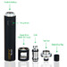 kit Aspire PockeX Pocket AIO Starter color blanco 1500mAh