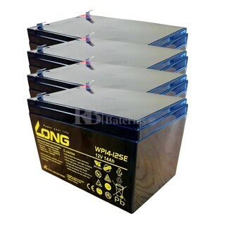 4 bateras 12 Voltios 14 Amperios para Patn IMR 1000W