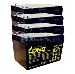 4 bateras 12 Voltios 14 Amperios para Roan 1000W 48V R10