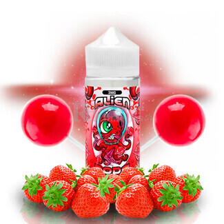 Liquido Kings Crest Alien Pops Strawberry 50ml