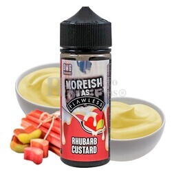 Liquido Moreish As Flawless Custards Rhubarb & Custard 100ml 