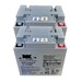 MK M45-12 SLD, Pack de 2 bateras para scooter elctrico 12V 45Ah de alto rendimiento