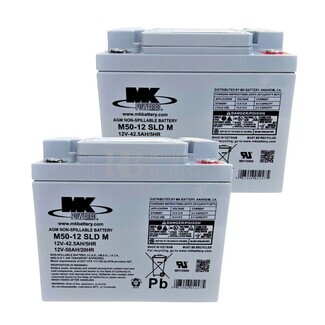 MK M50-12 SLD 12 V 50 Ah, potencia compacta para tu movilidad diaria