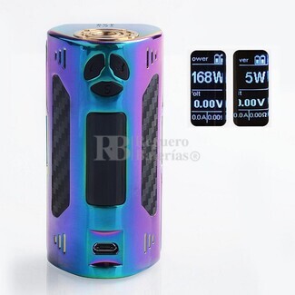 Mod DOVPO Trigger 168w Box Rainbow