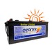 2 bateras Solar Ozonyx de 12V 250Ah con mantenimiento de alto rendimiento