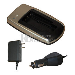Cargador baterias Canon BP-915/930/945, Panasonic VW-VBD070/VW-VBD140/VW-VBD210