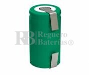 Bateria para reparacion de taladro Sub-C 1.2V 2.400 mAh ( 42,7mm x 23mm )