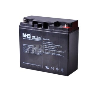 Bateria para SAI MHB MS18-12 12 Voltios 18 Amperios 181x77x167mm